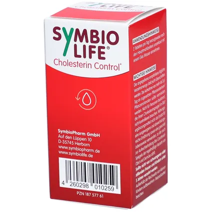 SymbioLife® Cholesterin Control 80 viên - Thực phẩm chức năng giúp giảm mỡ máu