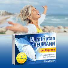 Naratriptan HEUMANN 2 viên - Thuốc điều trị đau nửa đầu