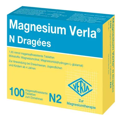 Magnesium Verla® N Dragées 100 viên - Thuốc chuột rút