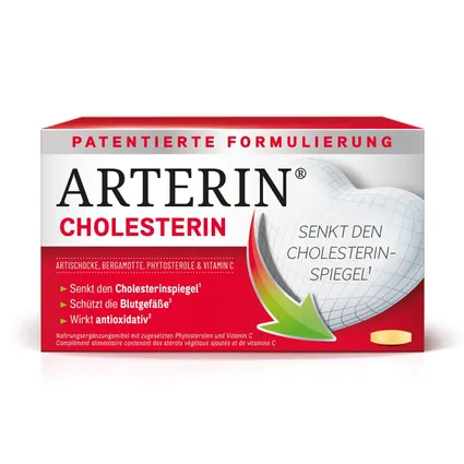 Arterin® Cholesterin 30 viên - Thực phẩm chức năng giúp kiểm soát mỡ máu