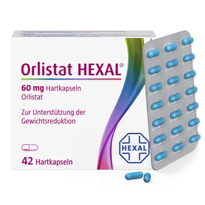 Orlistat HEXAL® 60 mg - Thuốc giảm hấp thụ chất béo từ thức ăn