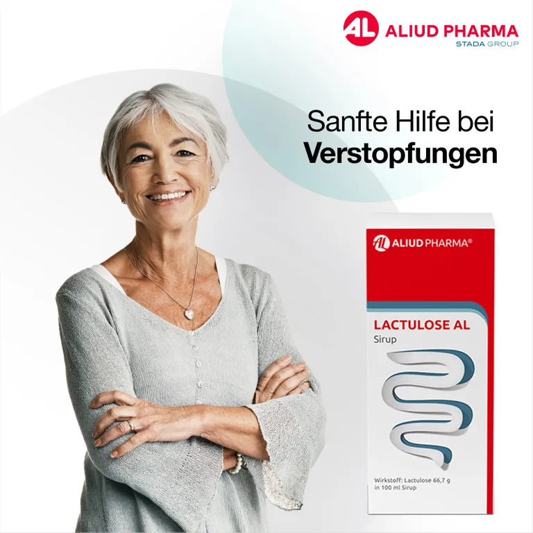 Lactulose AL - Siro giúp giảm táo bón