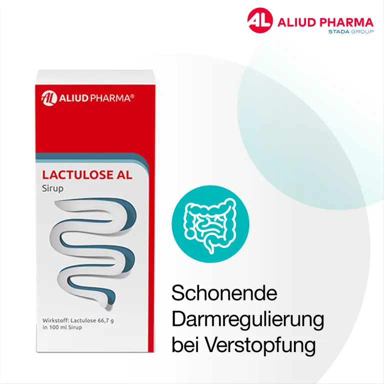 Lactulose AL - Siro giúp giảm táo bón