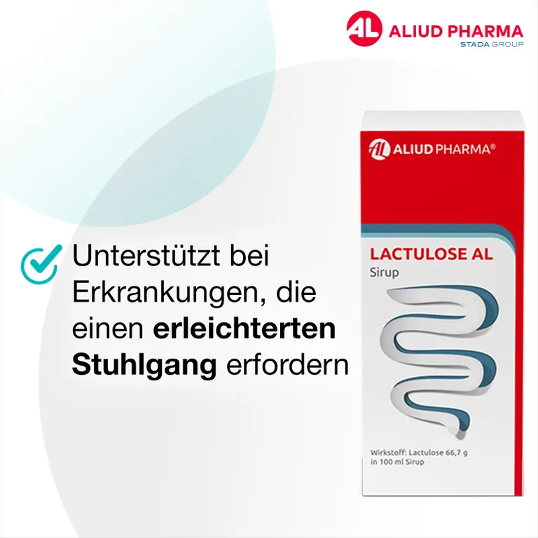 Lactulose AL - Siro giúp giảm táo bón