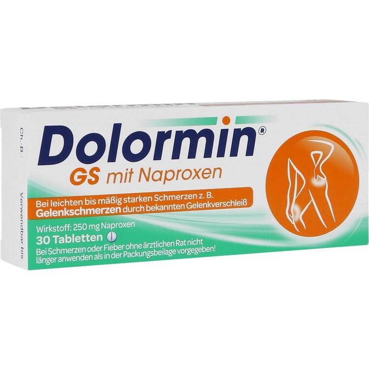 Dolormin GS mit Naproxen 30 viên - Thuốc điều trị đau khớp, viêm khớp
