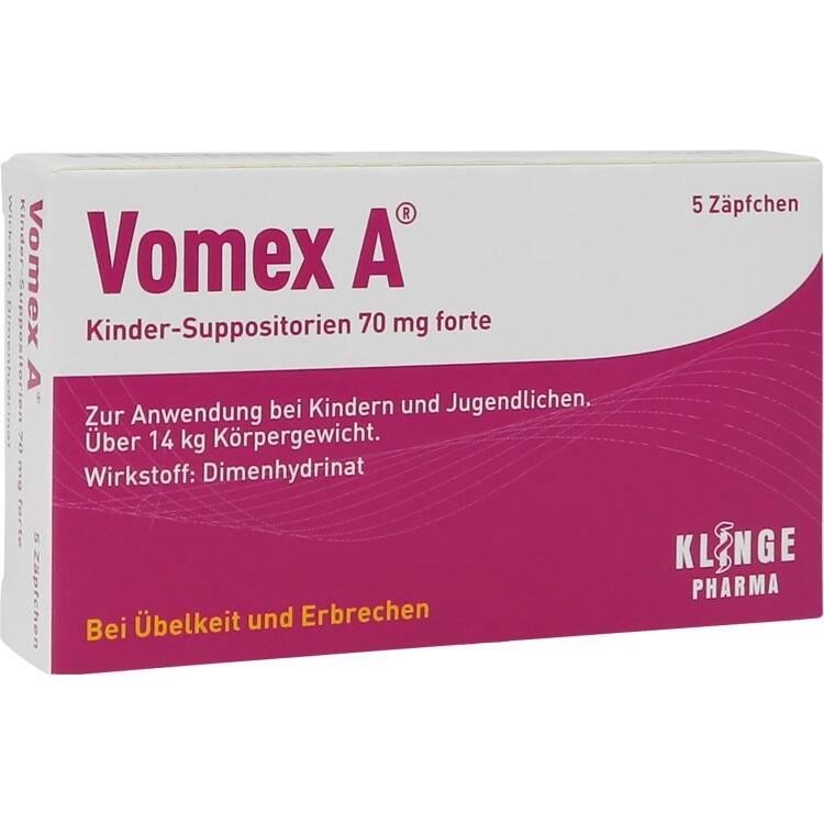 Vomex A® 70 mg - Thuốc điều trị và phòng ngừa buồn nôn, nôn mửa