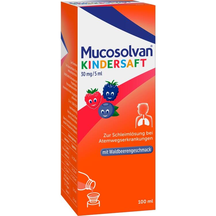 MUCOSOLVAN Kindersaft - Thuốc điều trị ho có đờm