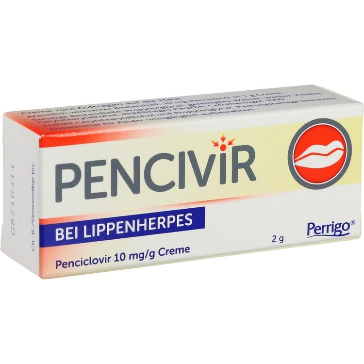 Pencivir bei Lippenherpes - Kem bôi điều trị Herpes môi