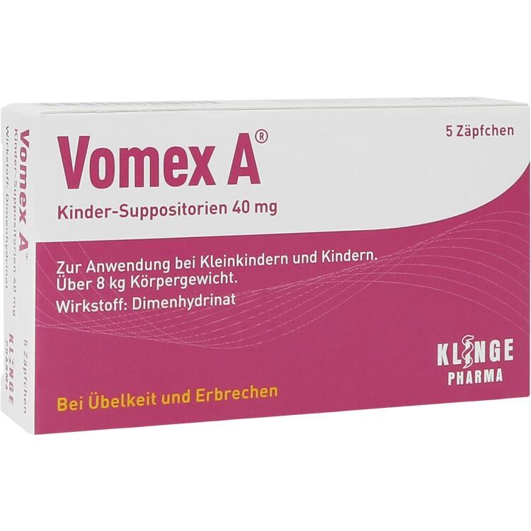 Vomex A® 40 mg - Thuốc điều trị và phòng ngừa buồn nôn, nôn mửa