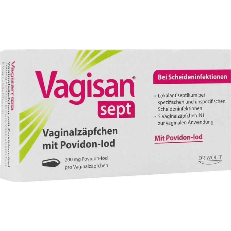 Vagisan sept - Thuốc đặt trị nhiễm trùng âm đạo