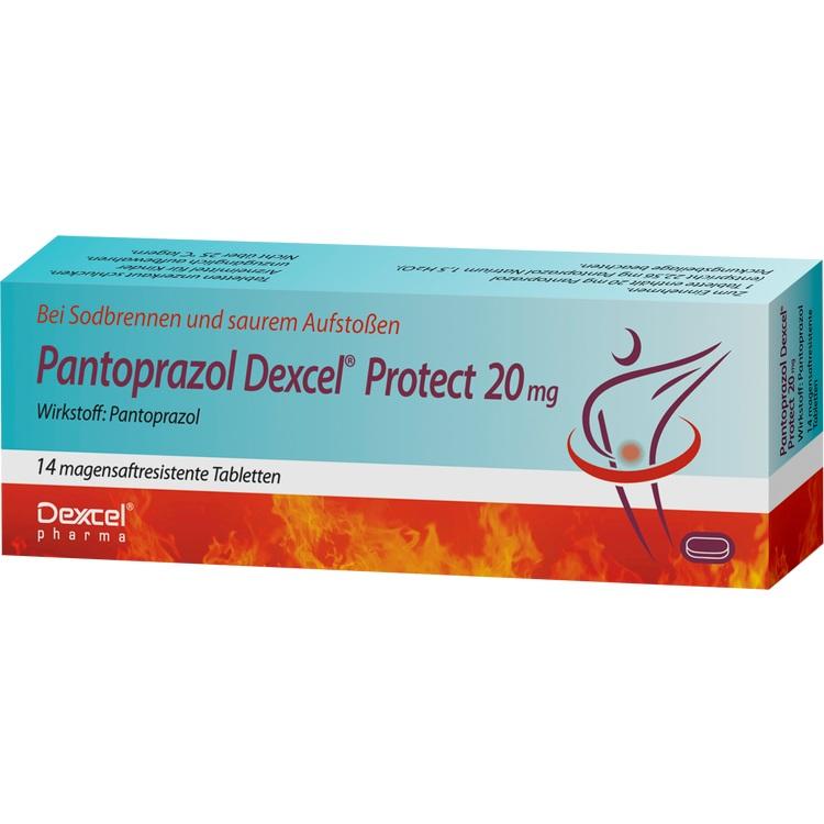 Pantoprazol Dexcel Protect 20 mg - Thuốc điều trị các triệu chứng trào ngược axit dạ dày và ợ nóng