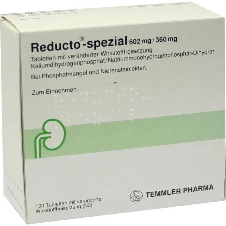 Reducto® Spezial 602mg/360mg - Thuốc điều trị hạ phosphat máu và bệnh sỏi thận