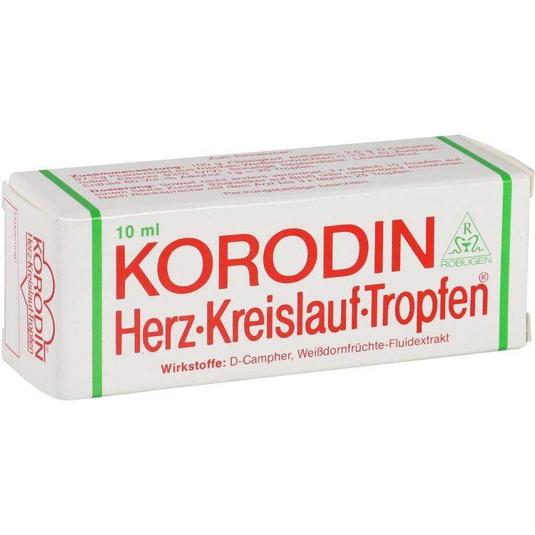KORODIN® Herz Kreislauf Tropfen - Thuốc điều trị tình trạng chóng mặt do huyết áp thấp