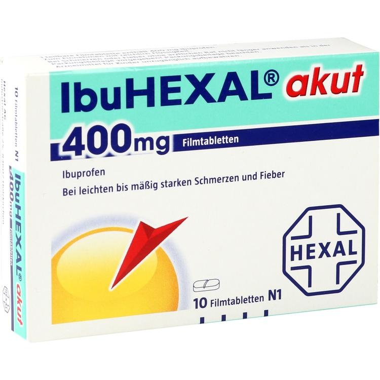 IbuHEXAL® akut 400 mg - Thuốc trị đau đầu nhẹ đến vừa