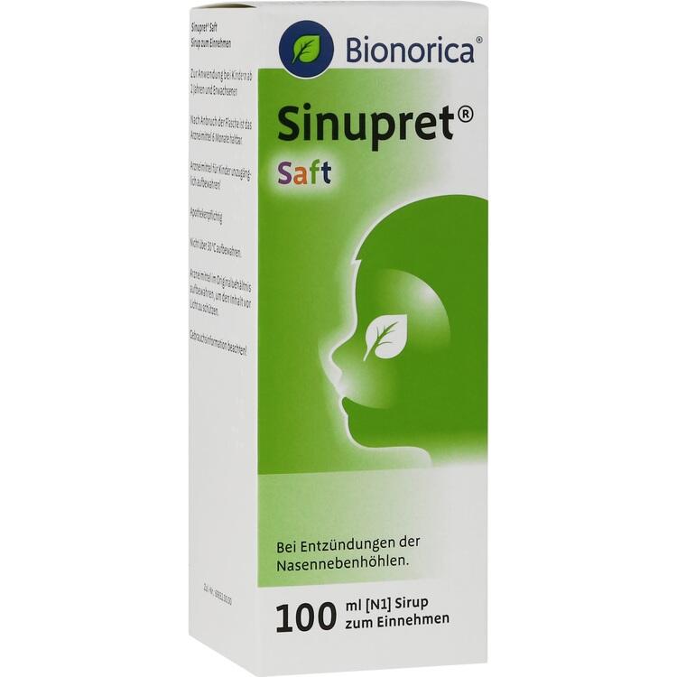 Sinupret® Saft - Thuốc điều trị viêm xoang cho trẻ em từ 2 tuổi trở lên