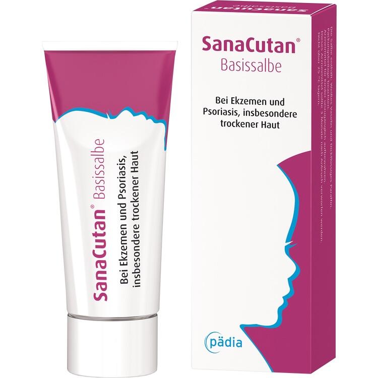 SanaCutan® Basissalbe - Dưỡng ẩm, làm mềm da khô, kích ứng và hỗ trợ viêm da cơ địa, vảy nến