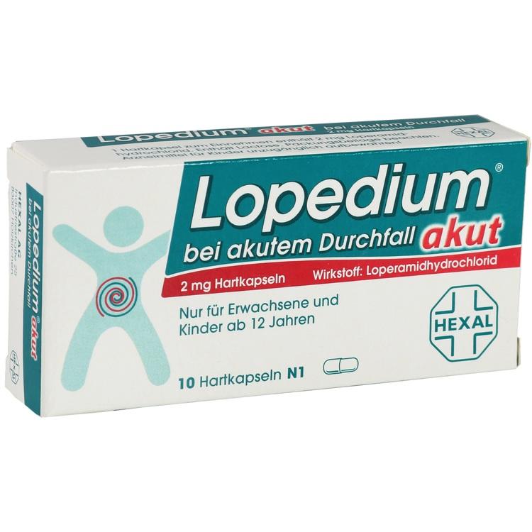 Lopedium® akut 2 mg - Thuốc điều trị triệu chứng tiêu chảy cấp tính