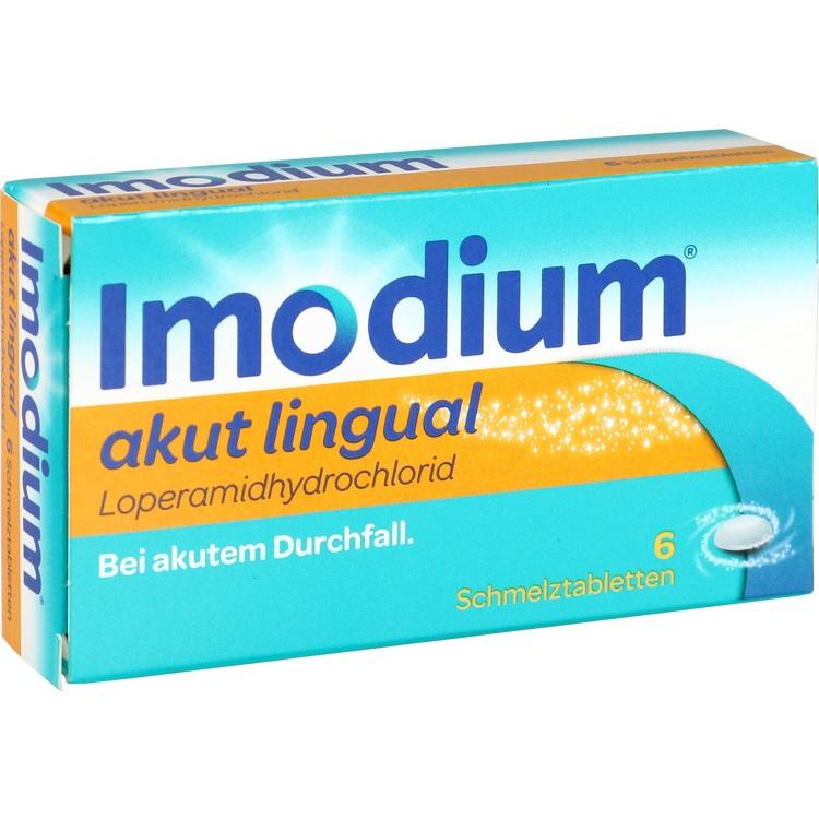 Imodium® akut lingual - Thuốc điều trị tiêu chảy cấp