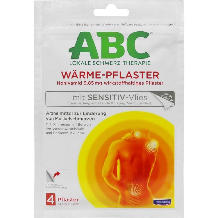 ABC® Wärme-Pflaster - Miếng dán giảm đau cơ cục bộ