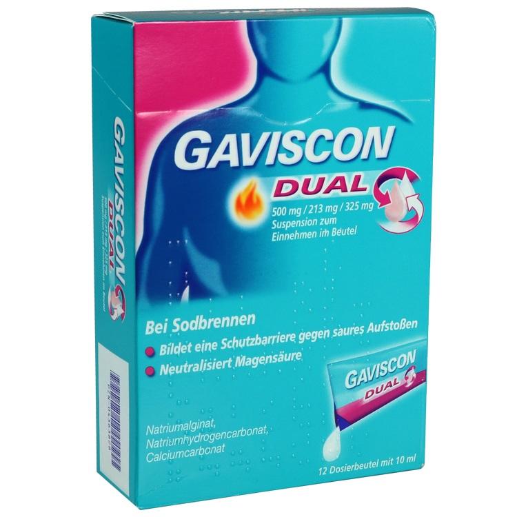 GAVISCON® Dual - Thuốc giảm nhanh ợ nóng, trào ngược axit và khó tiêu