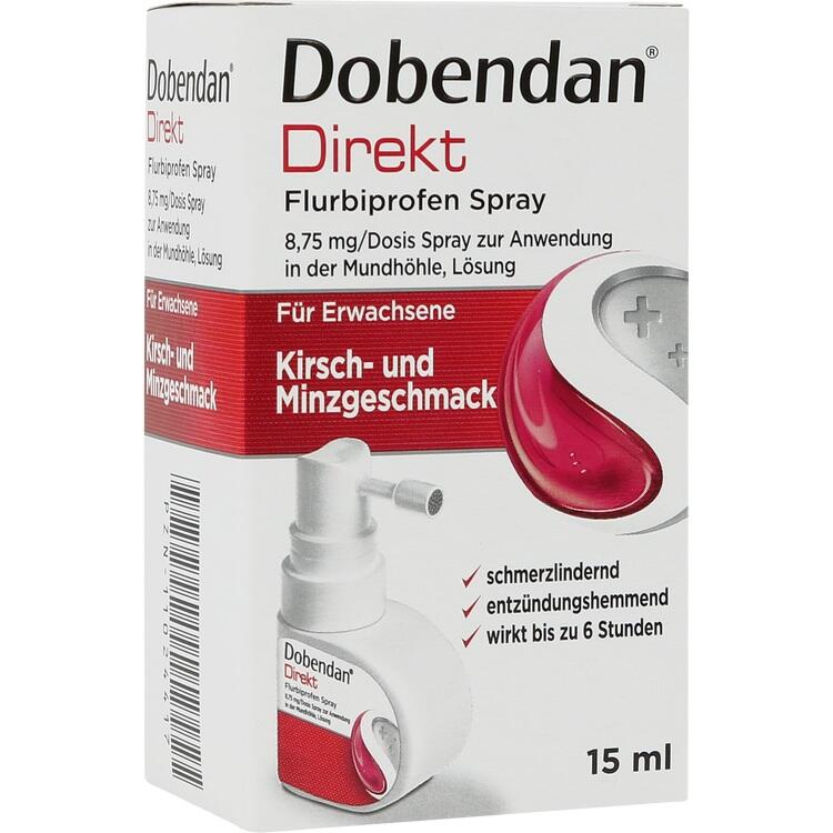 Dobendan® Direkt Spray - Thuốc điều trị đau họng