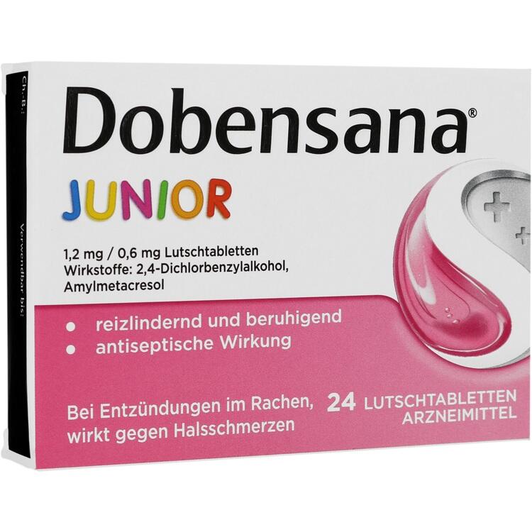 Dobensana® Junior - Thuốc giảm đau họng, viêm họng và sát khuẩn vùng miệng