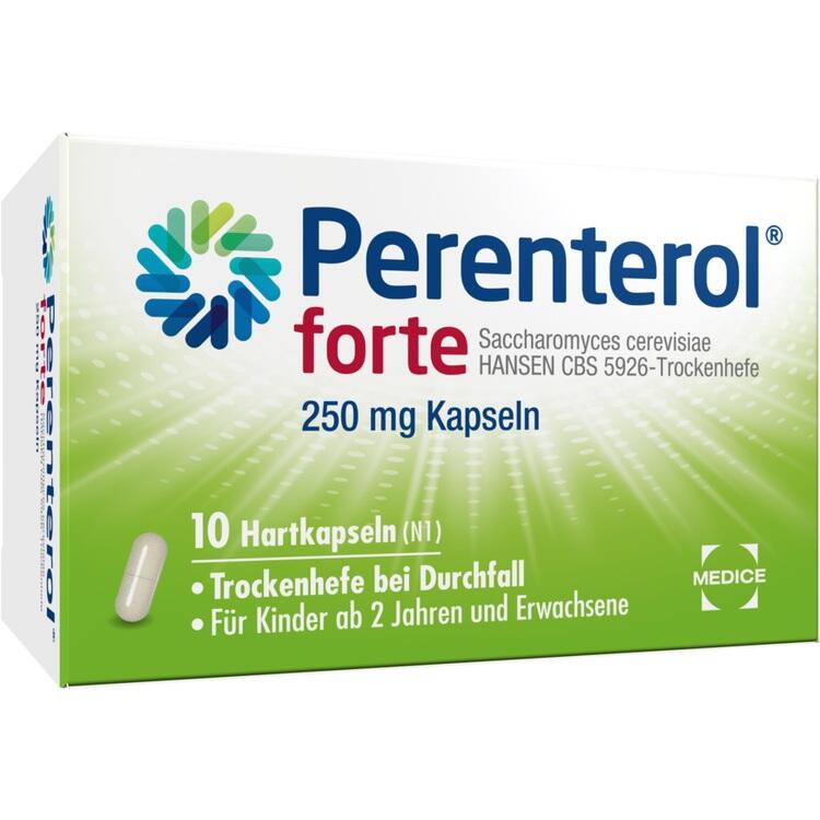 Perenterol forte - Thuốc điều trị tiêu chảy và hỗ trợ cân bằng hệ vi sinh đường ruột