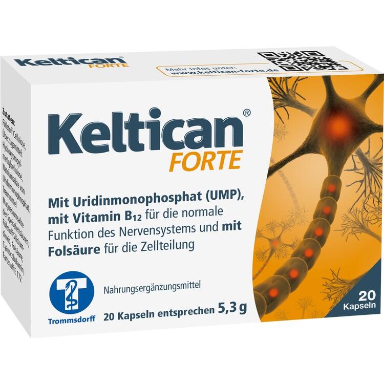 Keltican® forte - Hỗ trợ đau lưng, đau cổ vai gáy và bệnh lý thần kinh ngoại biên