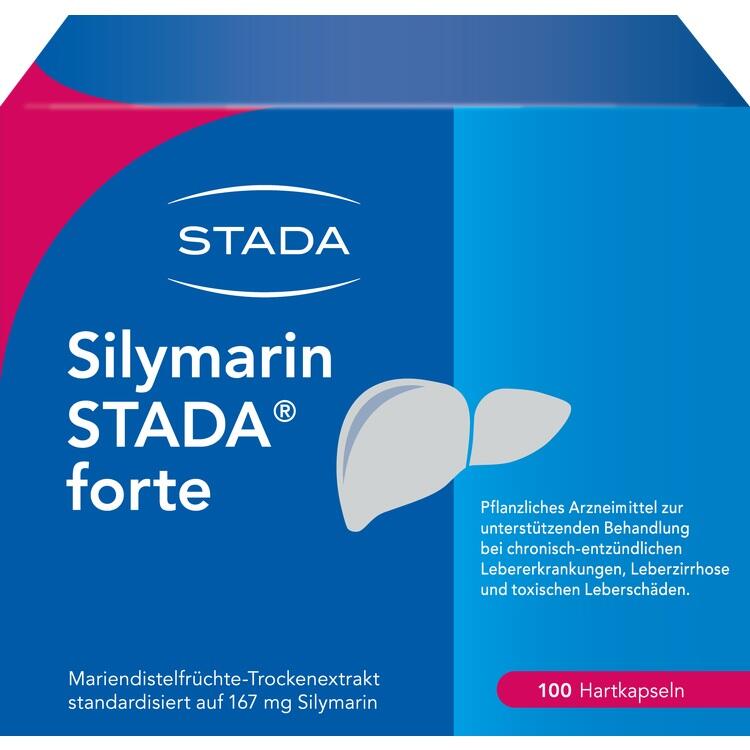 Silymarin STADA® forte -  Hỗ trợ viêm gan mãn tính, xơ gan và tổn thương gan