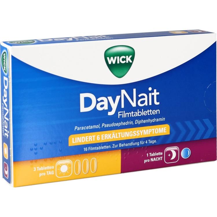 WICK DayNait - Thuốc cảm cúm và nghẹt mũi dùng ban ngày và đêm