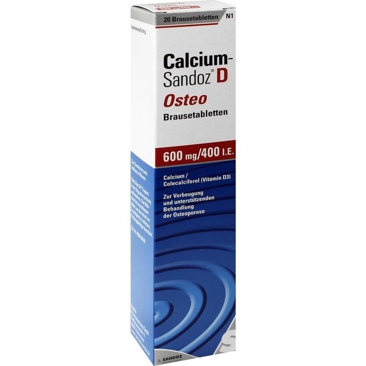 Calcium-Sandoz® D Osteo - Giúp phòng ngừa và điều trị thiếu hụt canxi, hỗ trợ điều trị loãng xương