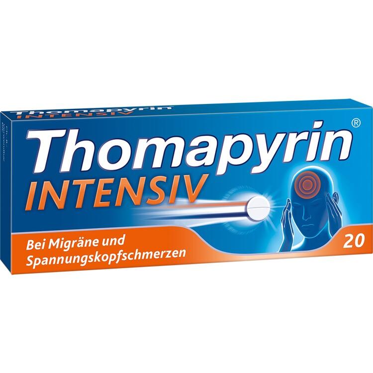 Thomapyrin INTENSIV - Thuốc đau đầu và đau nửa đầu cho người lớn và trẻ từ 12