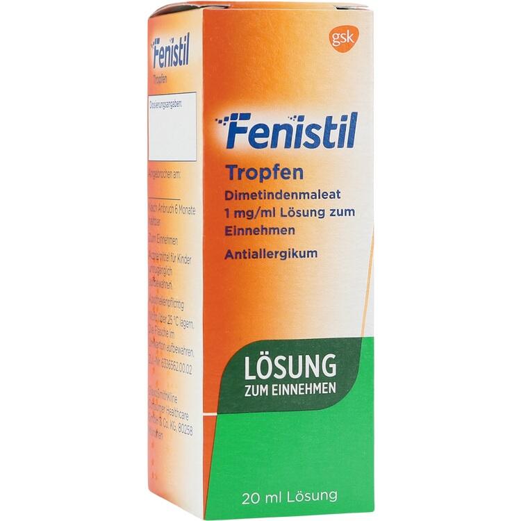 Fenistil Tropfen - Thuốc giảm ngứa, phát ban và viêm mũi cho người lớn và trẻ từ 1 tuổi
