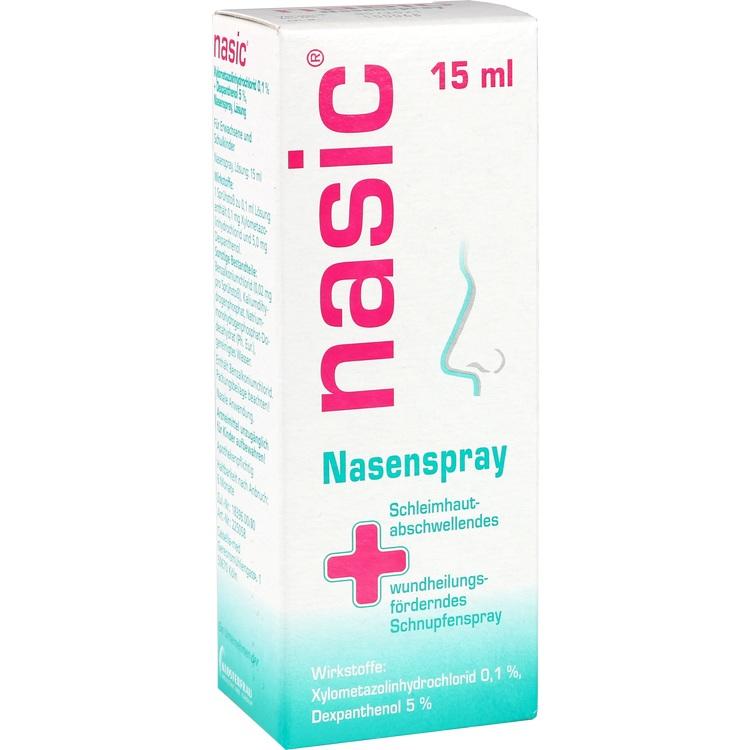 nasic® Nasenspray - Thuốc xịt mũi giúp thông mũi và tái tạo niêm mạc