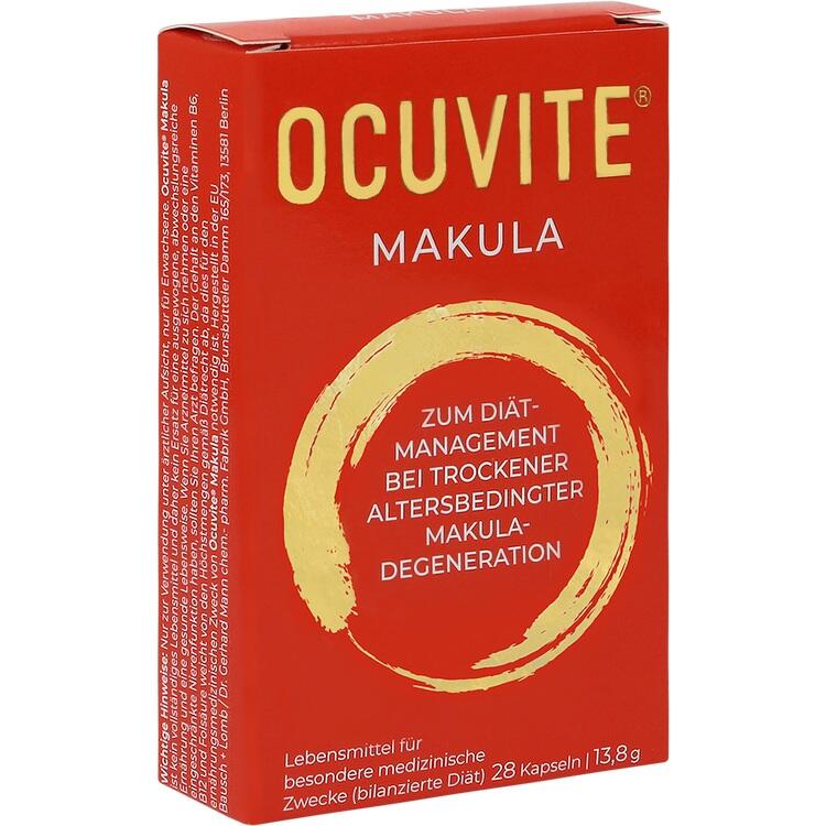 Ocuvite® Makula - Hỗ trợ điều trị thoái hóa điểm vàng và ngăn ngừa lão hóa mắt