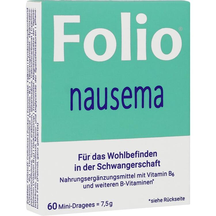 Folio® Nausema - Giảm buồn nôn, hỗ trợ sức khỏe mẹ bầu
