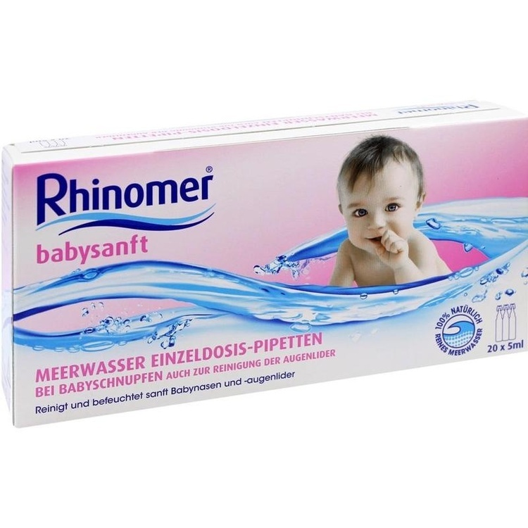 Rhinomer® - Giúp làm sạch, giữ ẩm và thông thoáng mũi