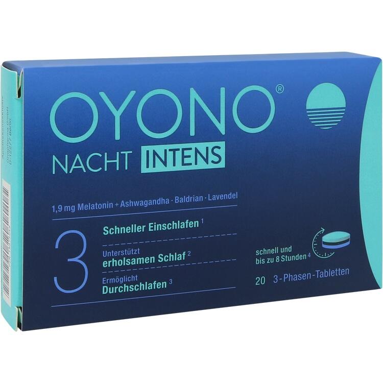 OYONO® Nacht Intens - Thực phẩm bổ sung giúp vào nhanh và duy trì giấc ngủ