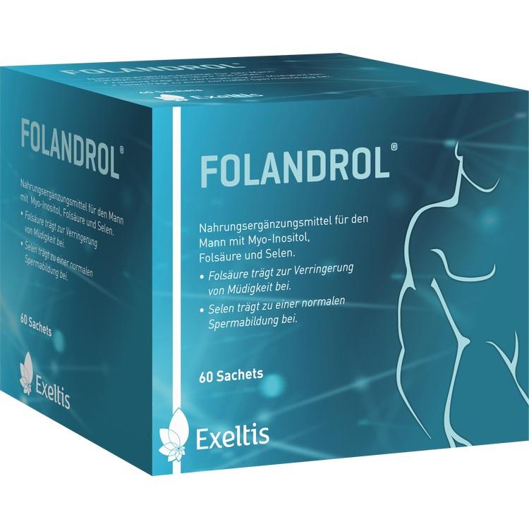 Folandrol® - Sản phẩm hỗ trợ khả năng sinh sản nam giới