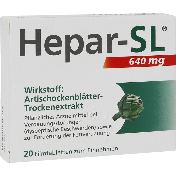 Hepar-SL® 640 mg - Tăng cường chức năng gan, giúp tái tạo tế bào gan