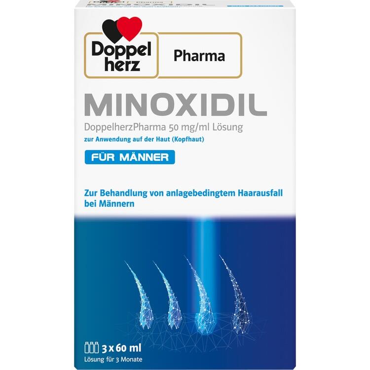 MINOXIDIL DoppelherzPharma 50 mg/ml - Điều trị rụng tóc cho nam giới
