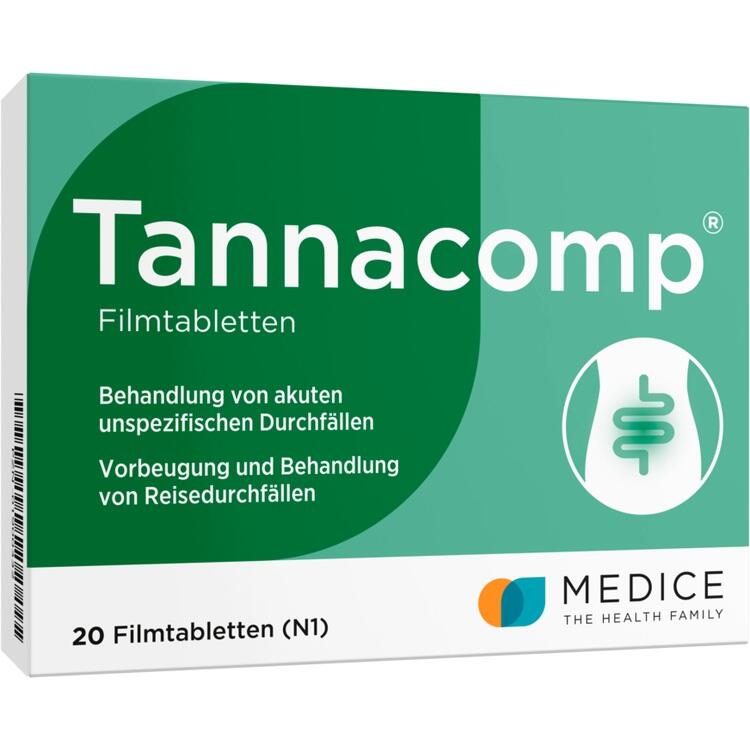 Tannacomp® 2 - Thuốc điều trị tiêu chảy cấp và tiêu chảy khi đi du lịch