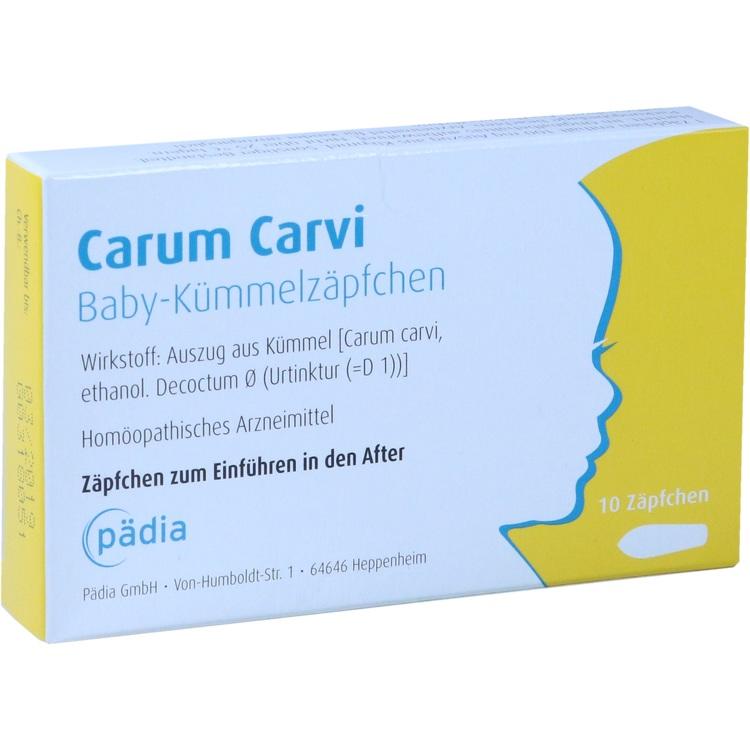 Carum Carvi® 10 viên - Thuốc hỗ trợ giảm đầy hơi, khó tiêu và đau bụng ở trẻ sơ sinh và trẻ nhỏ