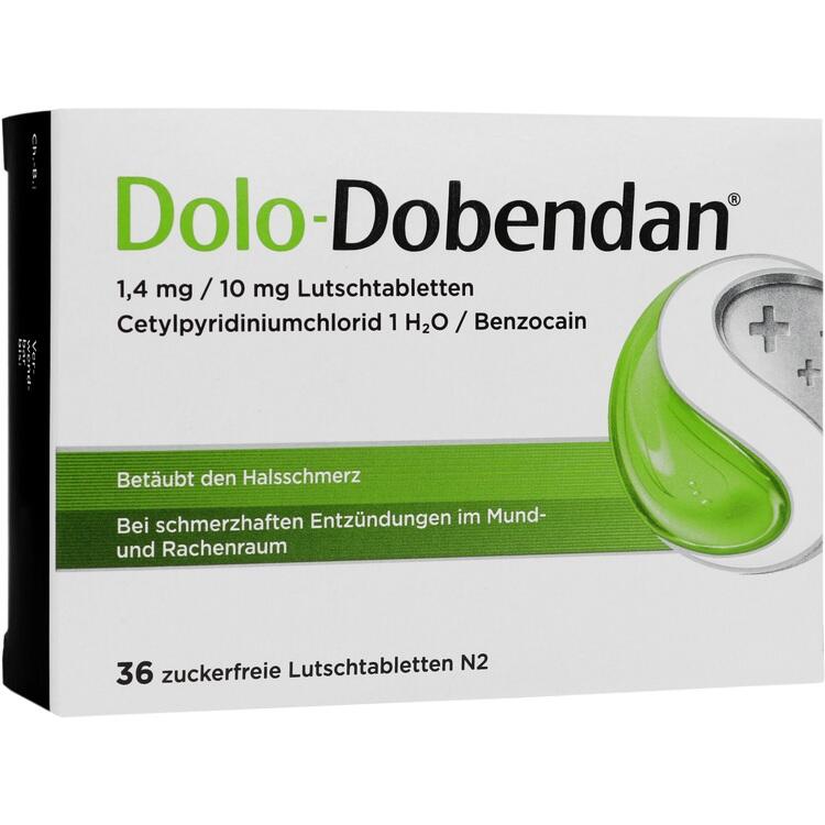 Dolo-Dobendan - Thuốc điều trị đau miệng và họng