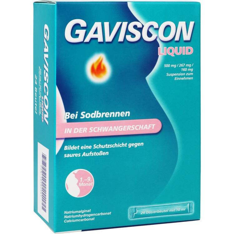 GAVISCON® Liquid - Giảm ợ nóng và trào ngược dạ dày an toàn cho mẹ bầu