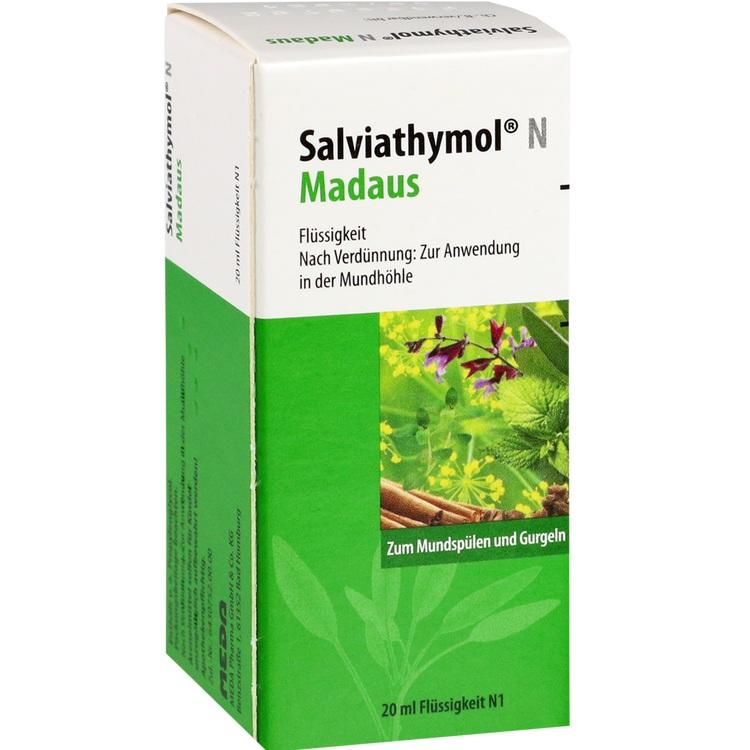 Salviathymol N® Madaus - Thuốc thảo dược điều trị niêm mạc miệng và họng