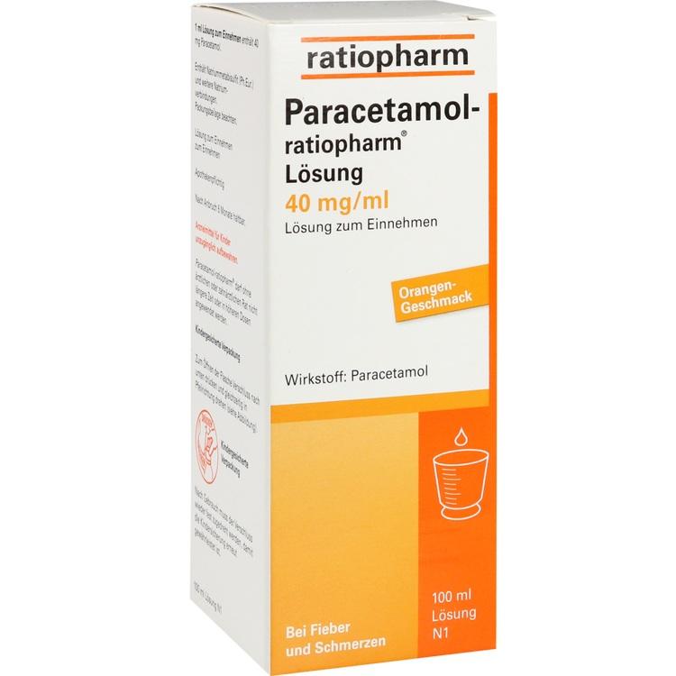 Paracetamol-ratiopharm® Lösung - Thuốc giảm đau , hạ sốt