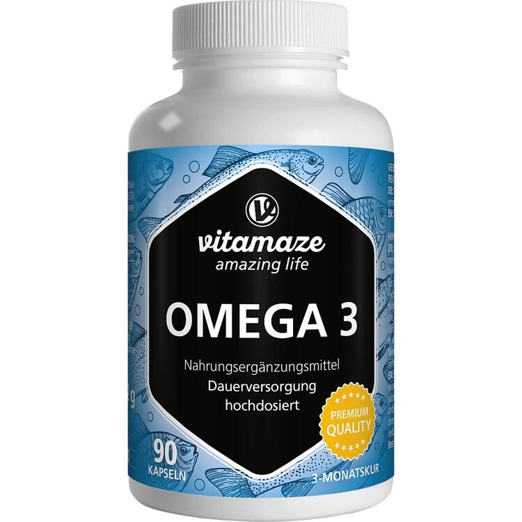 Vitamaze Omega 3 - Bảo vệ tim mạch và trí não