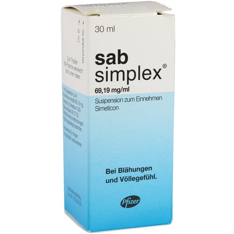 Sab simplex® - Thuốc giảm đầy hơi, chướng bụng và khó tiêu