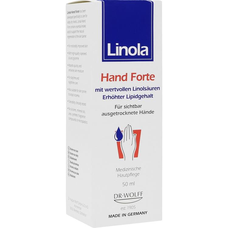 Linola Hand Forte - Dưỡng ẩm và bảo vệ da khô, nứt nẻ